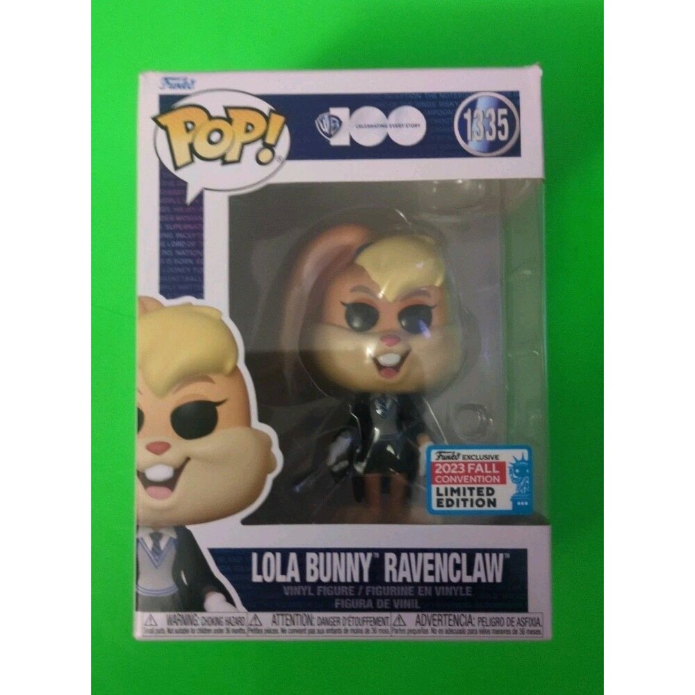 Funko POP! Lola Bunny Ravenclaw WB 100 #1335 2023 Fall Convention Limited Ed